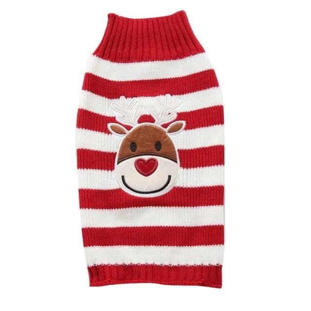 Vánoční svetr pro psy 13 s