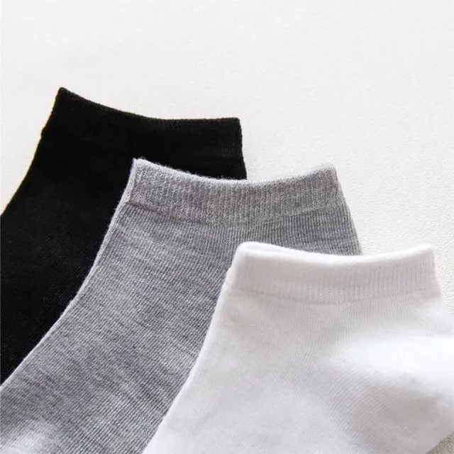 Set of comfortable soft single socks - 5 pairs