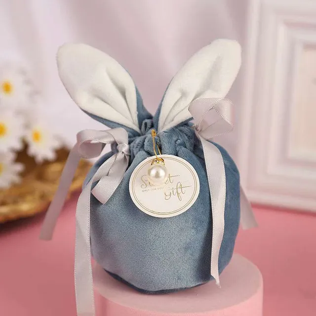 Easter cloth bags with soft ears