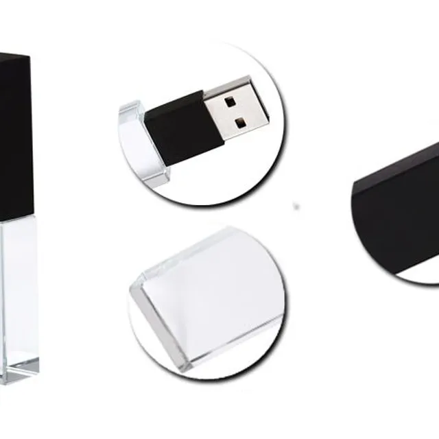 USB flash drive kristály