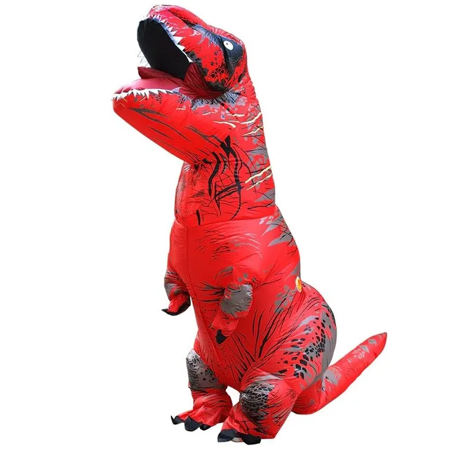 Inflatable T-Rex costume for adults