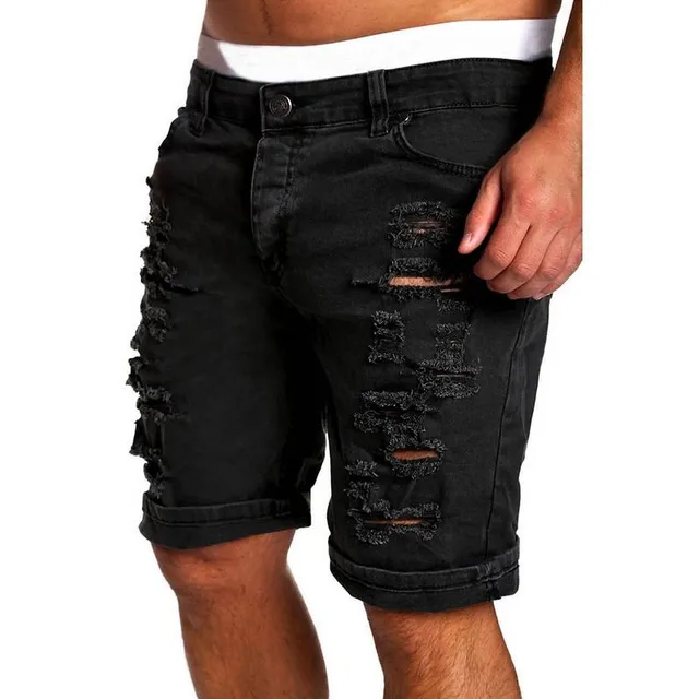 Men's casual torn denim shorts Douglas