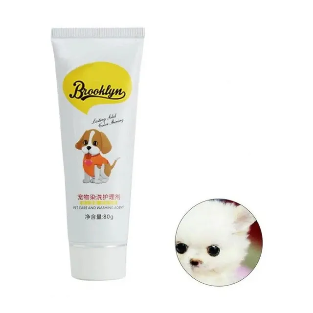 Hair color for dogs and cats Hair coloring cream 80 g Pets accessories