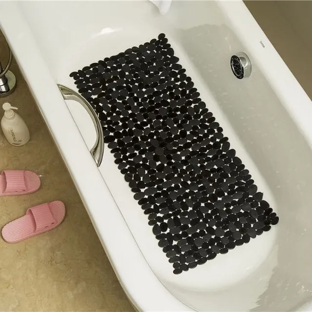 Proslip mat with suction cups for the bathroom