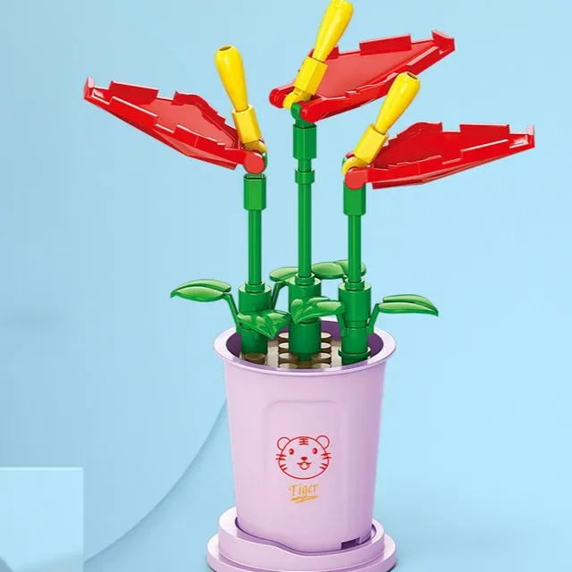 Budowany bukiet róż - zestaw do aranżacji kwiatów