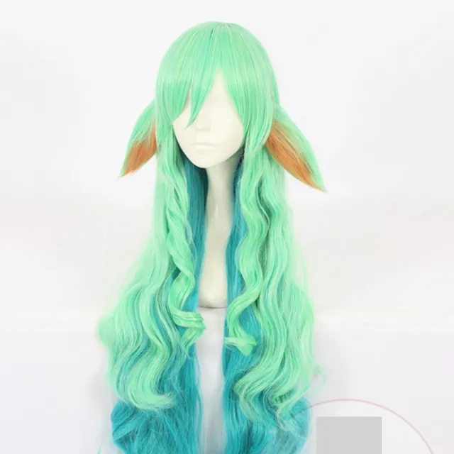 Green wig - game cosplay