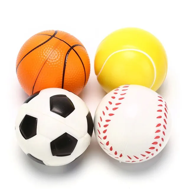 Mini foam ball with the motif of the popular sport Miriam