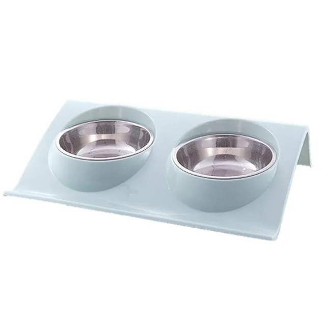 Double bowl for dogs and cats C789