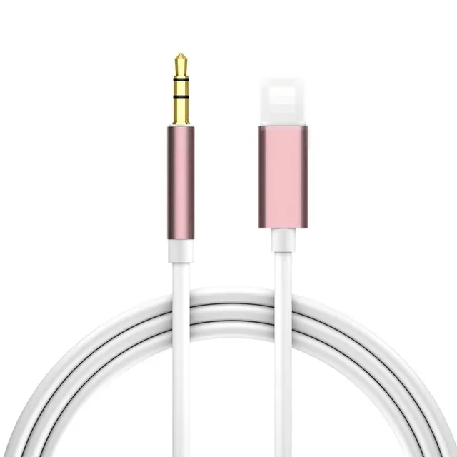 AUX kábel pre Apple Lightning na 3,5mm jack K100