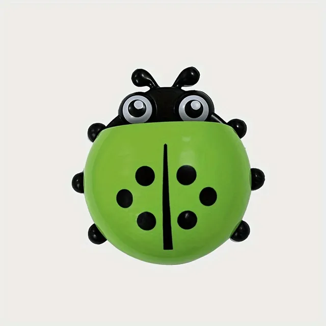 Cute Beetle - Toothbrush holder and wall paste with suction cup