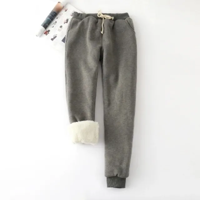 Pantaloni de iarnă din casmir pentru femei Eskimo