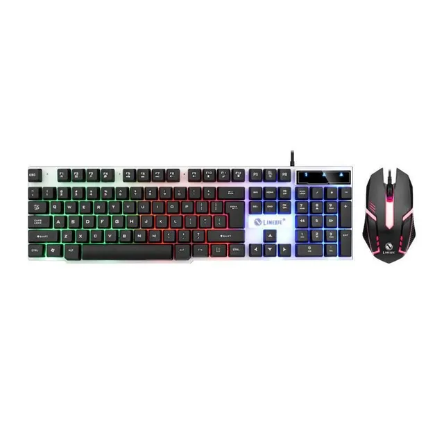 Tastatură de gaming iluminată cu mouse K359