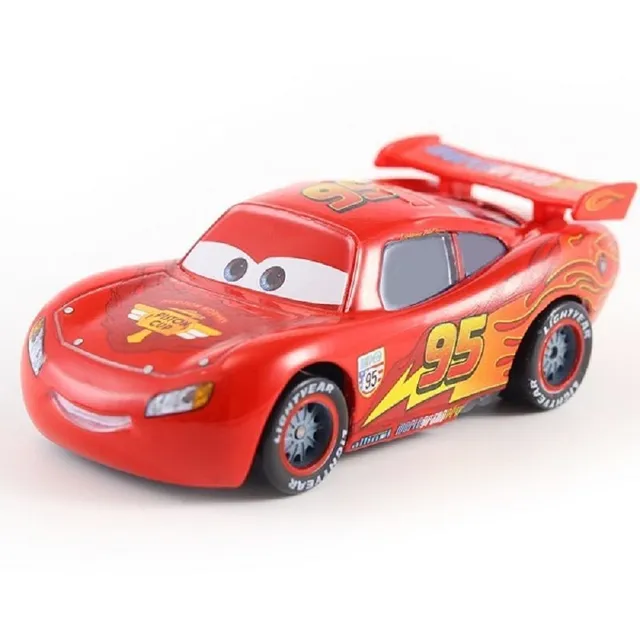 Children cars with the motive of the characters from the movie Cars 4