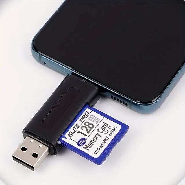 Universal memory card reader 4 in 1 USB-C/USB-A