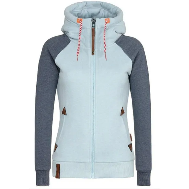 Damen Sweatshirt mit Rollkragenpullover