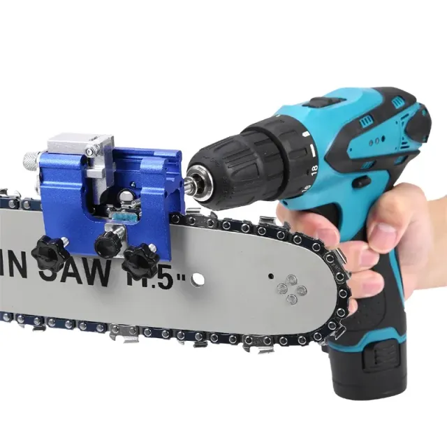 Chain grinder saw for most types of saw