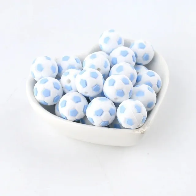 Perles en silicone en forme de boules J3219