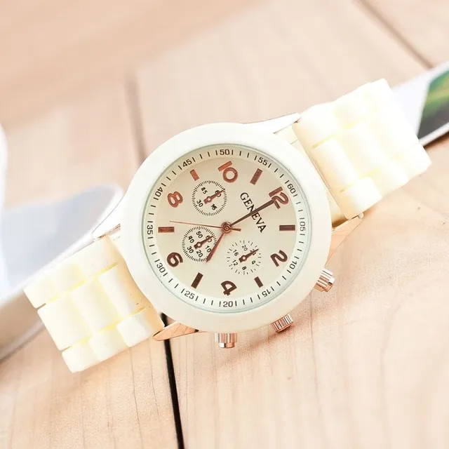 Silicone wristwatch