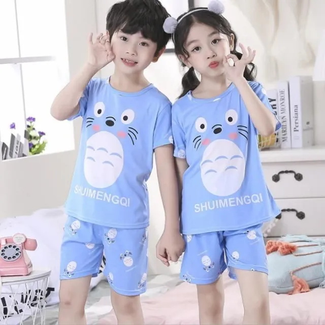 Dětské pyžamo s krátkým rukávem