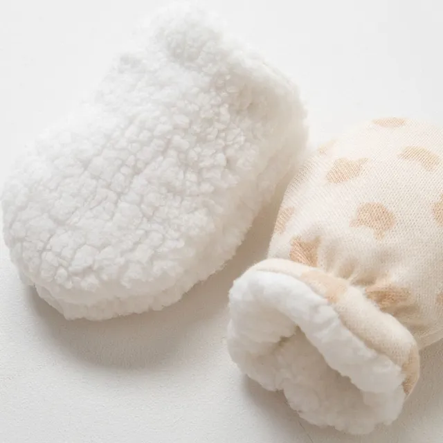 Winter baby gloves