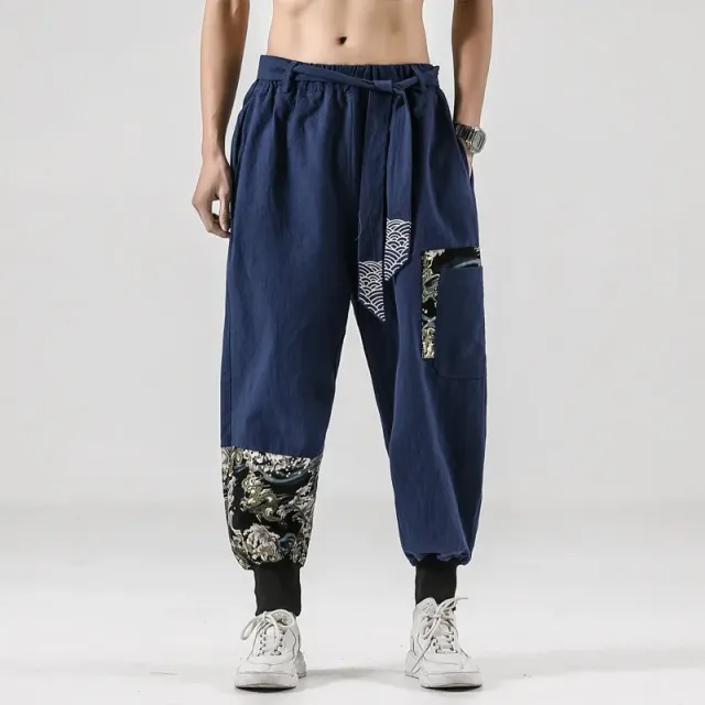 Men's vintage harem pants Lamar