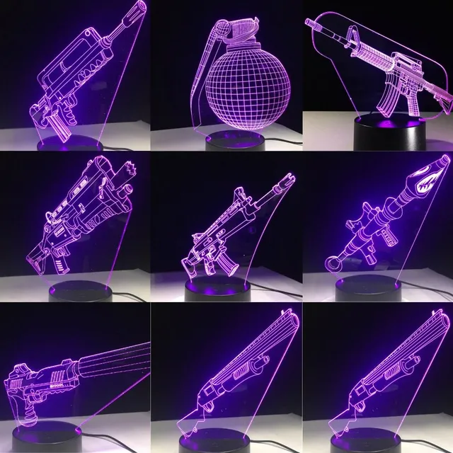 Beautiful table 3D lamp Fortnite