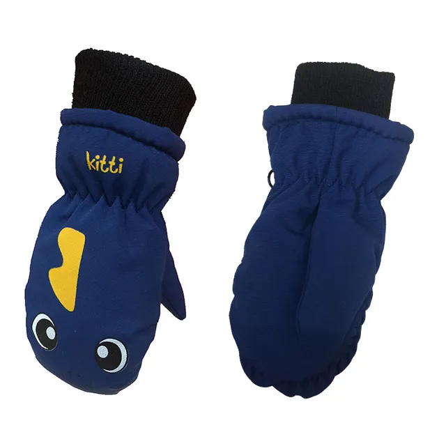 Wodoodporne rękawiczki zimowe dla dzieci - 6 kolorów