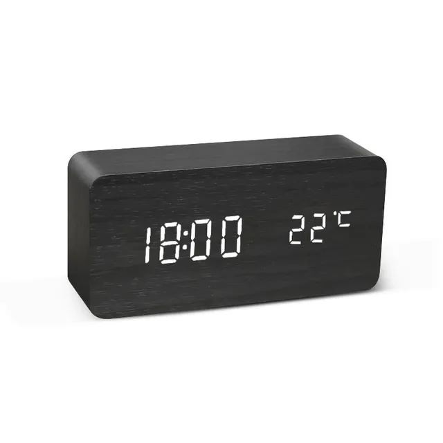 Design multifunction clock (brick-shaped, with rounded edges)