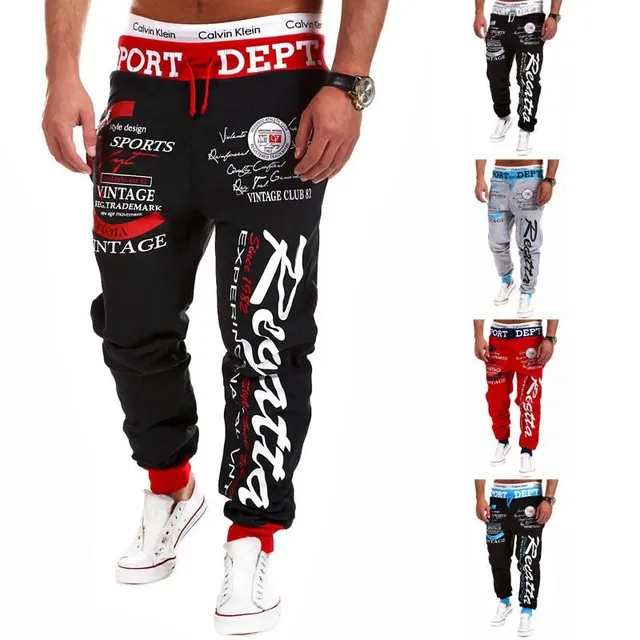 Pantaloni sport cu un design distinctiv Jeff