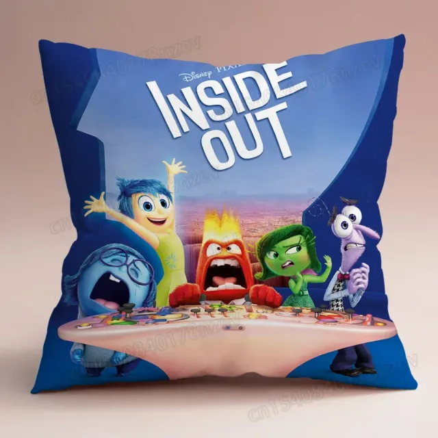 Printed cute pillowcase with motifs of favorite characters from a fairy tale In the head 2 - Inside Out 2