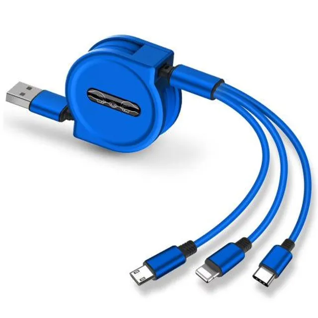 Cablu de încărcare USB 3 în 1 Cafele