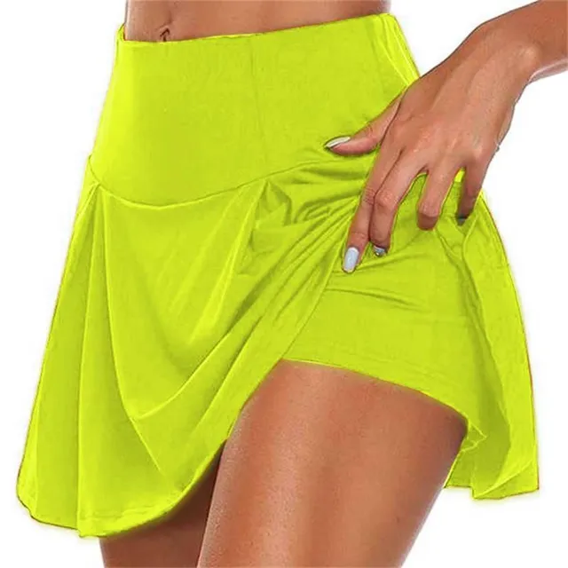 Women's sports skirt with shorts