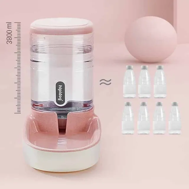 Powder dispenser for dogs or cats