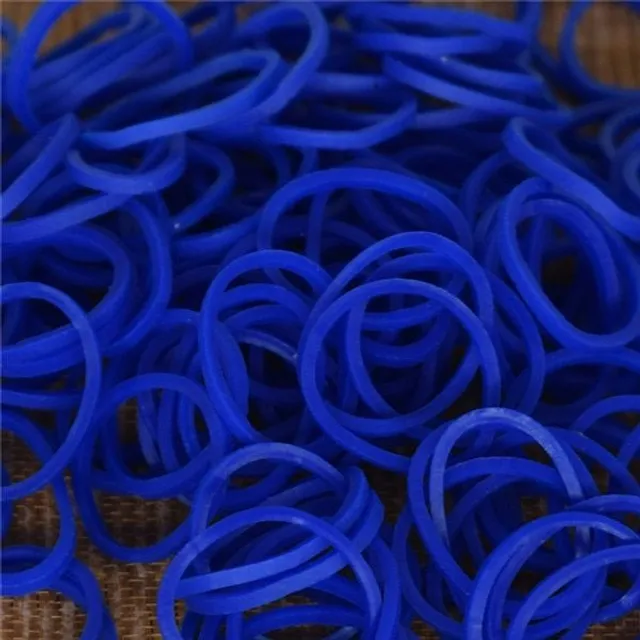 DIY knitting elastics for hair and crafting 300 pcs