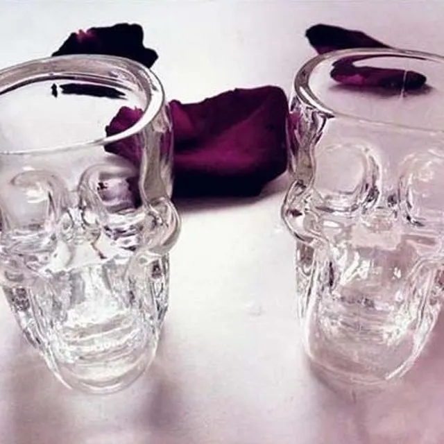 Skull-shaped cups