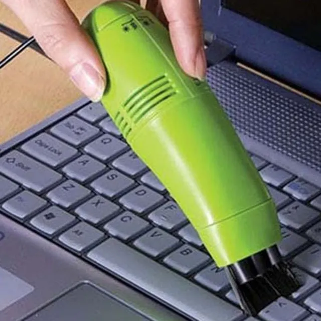 Praktický USB mini vysávač na nečistoty v klávesnici - rôzne farby Kathrin
