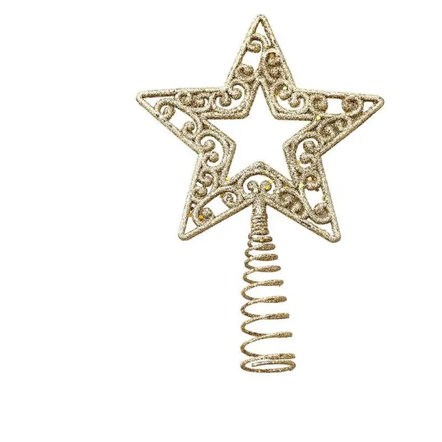 Modern Glossy Christmas Star for Mickey Tree