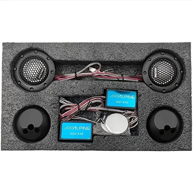 Couple 180W Hi-Fi high-rise speakers for brilliant heights in your car