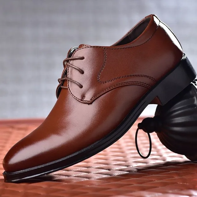Elegantní pánské společenské boty - Vero