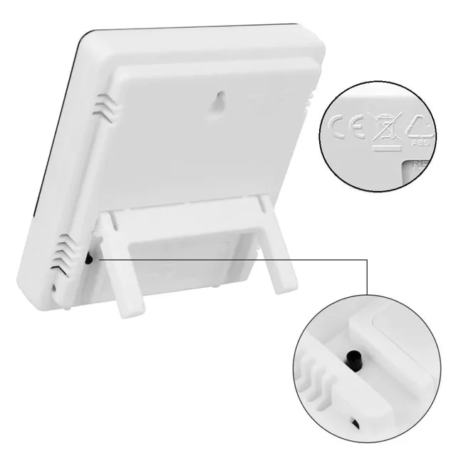 Domestic meteostanice with outdoor and indoor thermometer