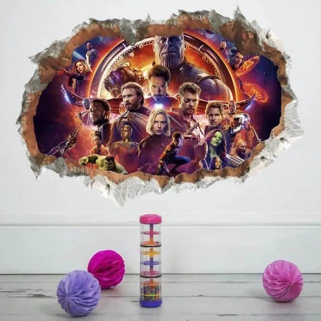 3D wall sticker Avengers