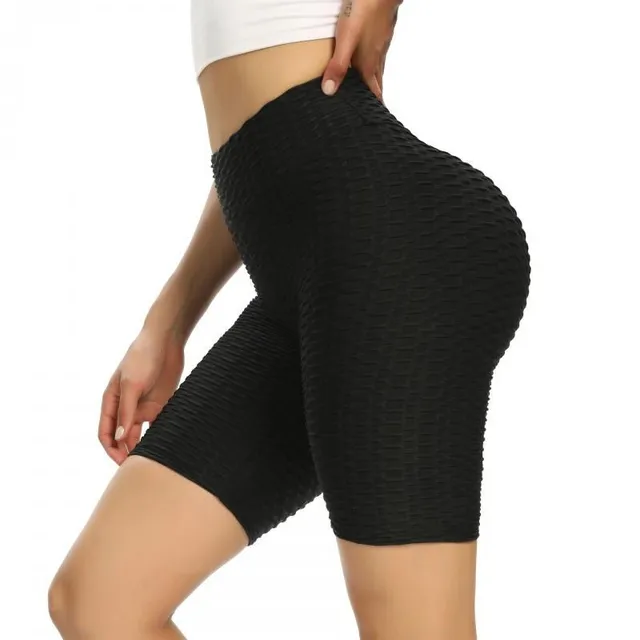 Women's sexy legging shorts with pushup appearance