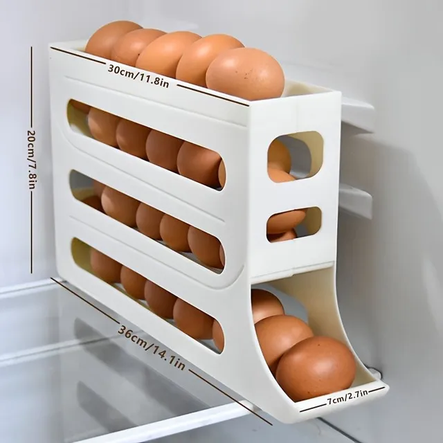 Multi-layer egg roller organizer