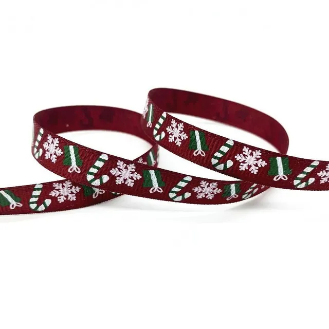 Modern Christmas ribbons for Nicholas gifts