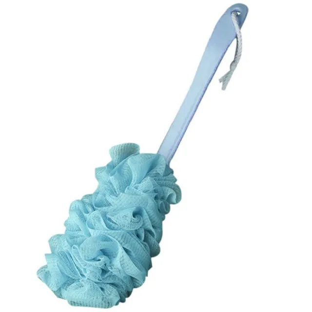 Back washing sponge with handle