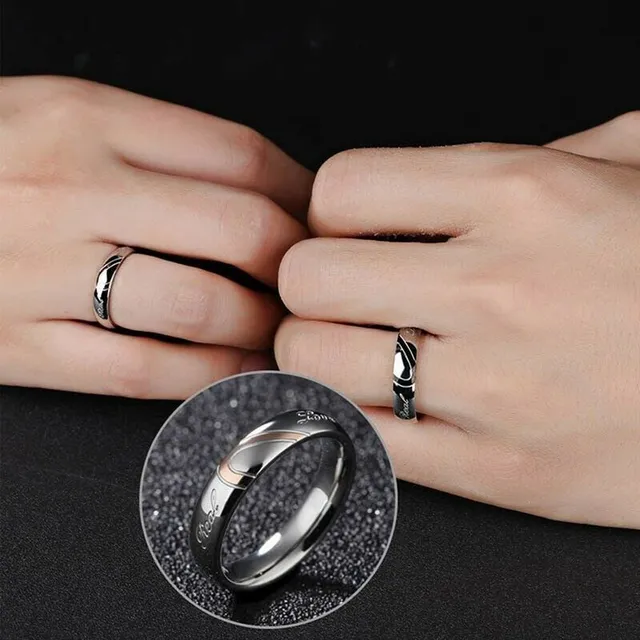 Svatební prsteny s gravírováním
