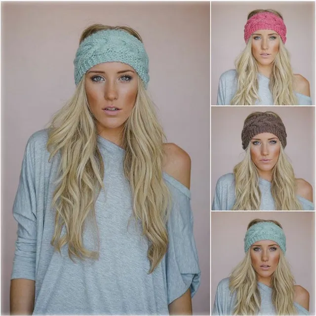 Ladies knitted headband