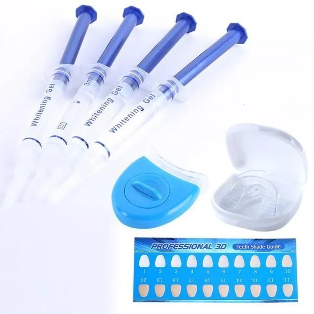 Teeth whitening kit with peroxide 4pcs
