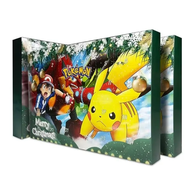 Calendar de advent trendy de Crăciun cu tematica Pokémon Nancie