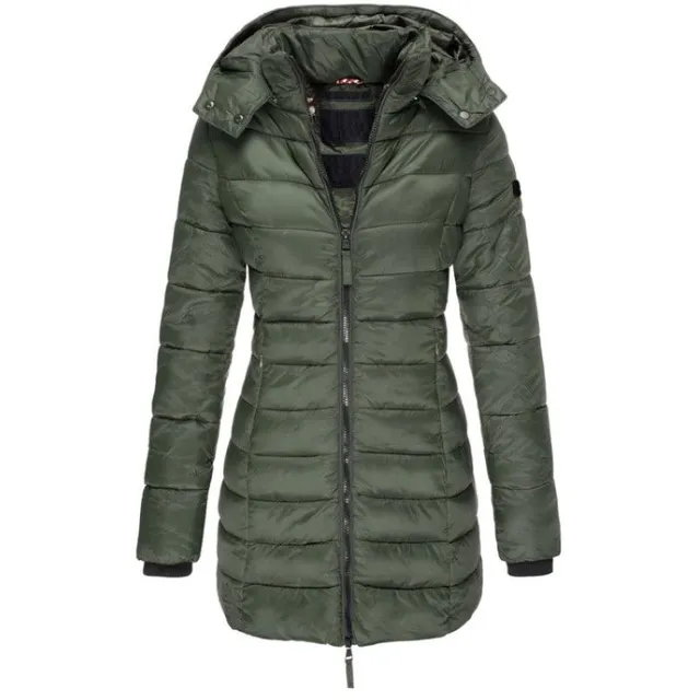 Women's luxury spring and autumn parka Mariana army-green xl